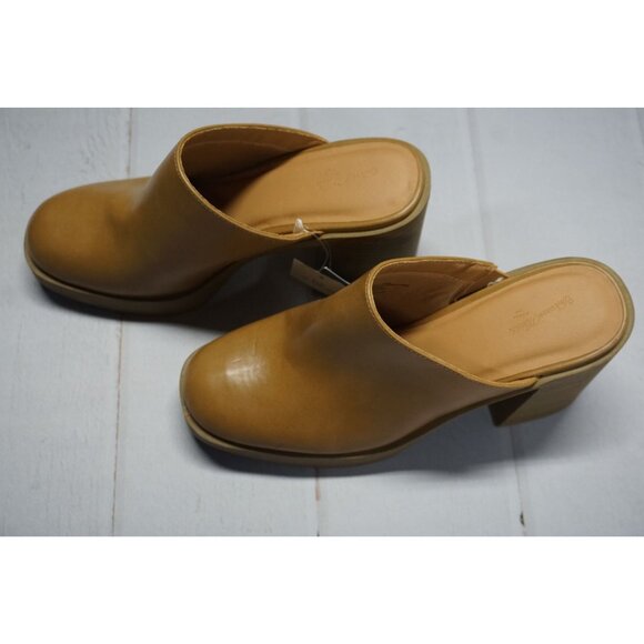 Universal Thread Women's Tan Tess Platform Mule Heels - Size 10, NWT - Picture 8 of 15